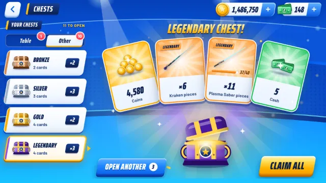 8 Ball Stakes screenshot: Chests