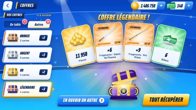 Capture de 8 Ball Stakes : Coffres