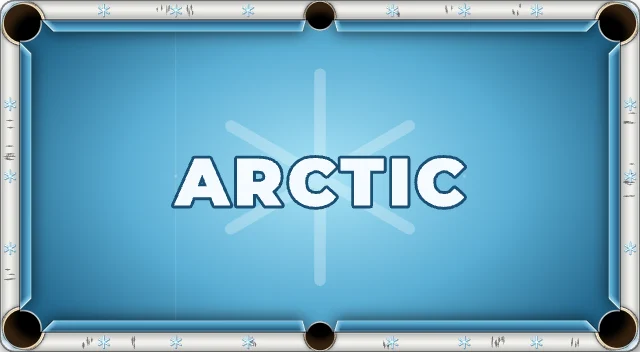 The Arctic Lodge table