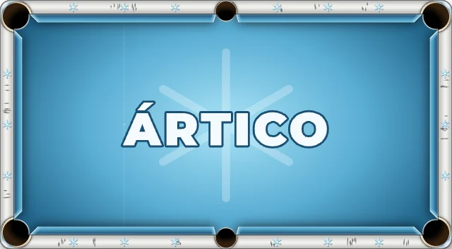 La mesa de Refugio Ártico