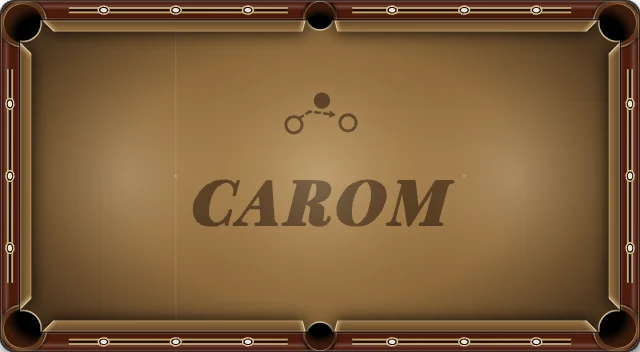 The Carom Hall table