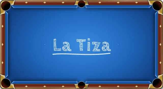 La mesa de Bar La Tiza